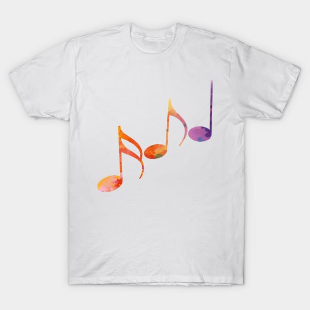 Musical notes. T-Shirt by Design images